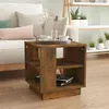 Image de Table basse chêne fumé 40x40x43 cm bois d ingénierie