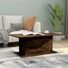 Image de vidaXL Table basse Chêne fumé 102x55,5x40 cm Bois d'ingénierie813092
