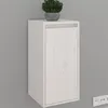 Image de Armoire murale Blanc 30x30x60 cm Bois de pin massif
