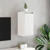 Image de Armoires murales 2 pcs Blanc 30x30x60 cm Bois de pin massif