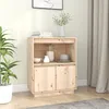 Image de Buffet 60x34x75 cm Bois massif de pin