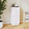 Image de vidaXL Dressoir 31,5x34x75 cm massief grenenhout wit813382