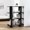 Image de vidaXL Bibliothèque/Séparateur de pièce Noir 100x30x123,5 cm811539