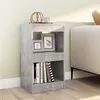 Image de Bibliothèque Séparateur de pièce Gris béton 40x30x72 cm