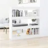 Image de Bibliothèque Séparateur de pièce Blanc 100x30x103 cm