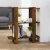 Image de vidaXL Bibliothèque/Séparateur de pièce Chêne fumé 80x30x87 cm813578