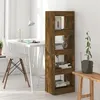 Image de vidaXL Bibliothèque/Séparateur de pièce Chêne fumé 40x30x135 cm813590