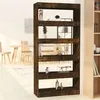 Image de vidaXL Bibliothèque/Séparateur de pièce Chêne fumé Bois d'ingénierie813623