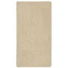 Image de vidaXL Vloerkleed shaggy anti-slip 80x150cm cràmekleurig340387