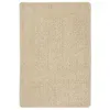 Image de vidaXL Vloerkleed shaggy anti-slip 140x200 cm cràmekleurig340389