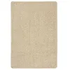 Image de vidaXL Vloerkleed shaggy anti-slip 160x230 cm cràmekleurig340390