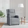 Image de Fauteuil de massage Gris clair Tissu