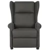 Image de vidaXL Fauteuil Inclinable, Siège avec Accoudoirs et Dossier, Chaise de Relaxation avec Repose-pied, Meuble de Salon, 340952