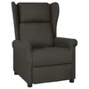 Image de vidaXL Fauteuil Inclinable, Siège avec Accoudoirs et Dossier, Chaise de Relaxation avec Repose-pied, Meuble de Salon, 340957