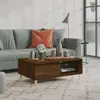Image de vidaXL Table basse chêne marron 90x60x35 cm bois d'ingénierie813172