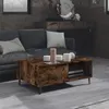 Image de Table basse chêne fumé 90x60x35 cm bois d ingénierie