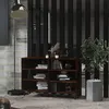 Image de Buffet Chêne fumé 103,5x35x70 cm Bois d ingénierie