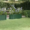 Image de vidaXL Lit Surélevé de Jardin Pot à Fleurs Boîte à Plantes Lit Surélevé Patio Terrasse Extérieur 114x40x36 318863