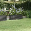 Image de Lit surélevé de jardin Acier enduit de poudre Anthracite
