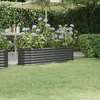 Image de Lit surélevé de jardin Acier enduit de poudre Anthracite