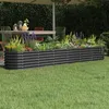 Image de Lit surélevé de jardin Acier enduit de poudre Anthracite