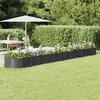 Image de Lit surélevé de jardin Acier enduit de poudre Anthracite