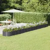 Image de Lit surélevé de jardin Acier enduit de poudre Anthracite