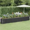 Image de Lit surélevé de jardin Acier enduit de poudre Anthracite