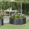 Image de Lit surélevé de jardin Acier enduit de poudre Anthracite