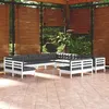 Image de Salon de jardin vidaxl Bois 13 pieces