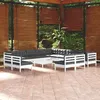 Image de Salon de jardin vidaxl bois 14 pieces