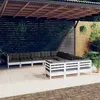 Image de vidaXL Salon de Jardin avec Coussins 12 pcs, Canapés de Terrasse, Ensemble de Meubles de Patio, Mobilier d'Extérieur, Beige 3217889
