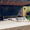 Image de vidaXL Bois de Pin Salon de Jardin 11 pcs avec Coussins Mobilier de Patio Meubles d'Extérieur Mobilier de Jardin Meubles 3097038