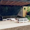 Image de vidaXL Bois de Pin Salon de Jardin 12 pcs avec Coussins Mobilier de Patio Meubles d'Extérieur Mobilier de Jardin Meubles 3097062