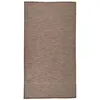 Image de vidaXL Tapis à Tissage Plat d'Extérieur Tapis de Protection Tapis de Couloir Terrasse Balcon Jardin Résistance aux UV 80x150 cm Marron 340785