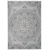 Image de vidaXL Buitenkleed met patroon platgeweven 160x230 cm blauw340832