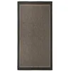 Image de vidaXL Buitenkleed platgeweven 100x200 cm donkerbruin340843