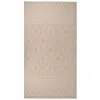 Image de vidaXL Buitenkleed met patroon platgeweven 80x150 cm bruin340862