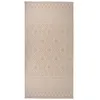 Image de vidaXL Buitenkleed met patroon platgeweven 100x200 cm bruin340864