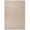 Image de vidaXL Buitenkleed met patroon platgeweven 140x200 cm bruin340866