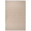 Image de vidaXL Buitenkleed met patroon platgeweven 160x230 cm bruin340867