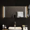 Image de vidaXL Miroir de Salle de Bain à LED Miroir de Maquillage Lumineux Coiffeuse Cosmétique Décoration de Toilette Maison Intérieur 80x40 cm