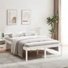 Image de vidaXL Seniorenbed massief grenenhout wit 140x200 cm810615
