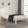 Image de Cadre de lit sans matelas bois de pin massif 90x200 cm
