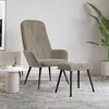 Image de vidaXL Relaxstoel met voetenbank fluweel lichtgrijs3097619