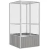 Image de Cage à oiseaux - Non spécifié - 111x107x211,5 cm - Acier galvanisé - Extérieur - Grand format