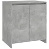 Image de Buffets 3 pcs Gris béton Bois d'ingénierie