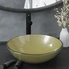 Image de vidaXL Lavabo de Bain avec Robinet et Drain à Poussoir Vasque à Poser de Toilette Lave-mains de Salle de Bain Lavabo de 3098460