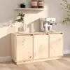 Image de Vidaxl Armoire, 111X34X60 Cm, Bois de Pin Massif