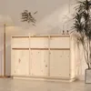 Image de Buffet 110x34x75 cm Bois massif de pin